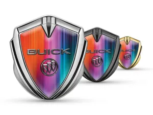 Buick Metallico Cupolato Emblema Durevole Elegante Forma